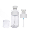 Clear Bottle with Outside Spring Lotion Sprayer Pump