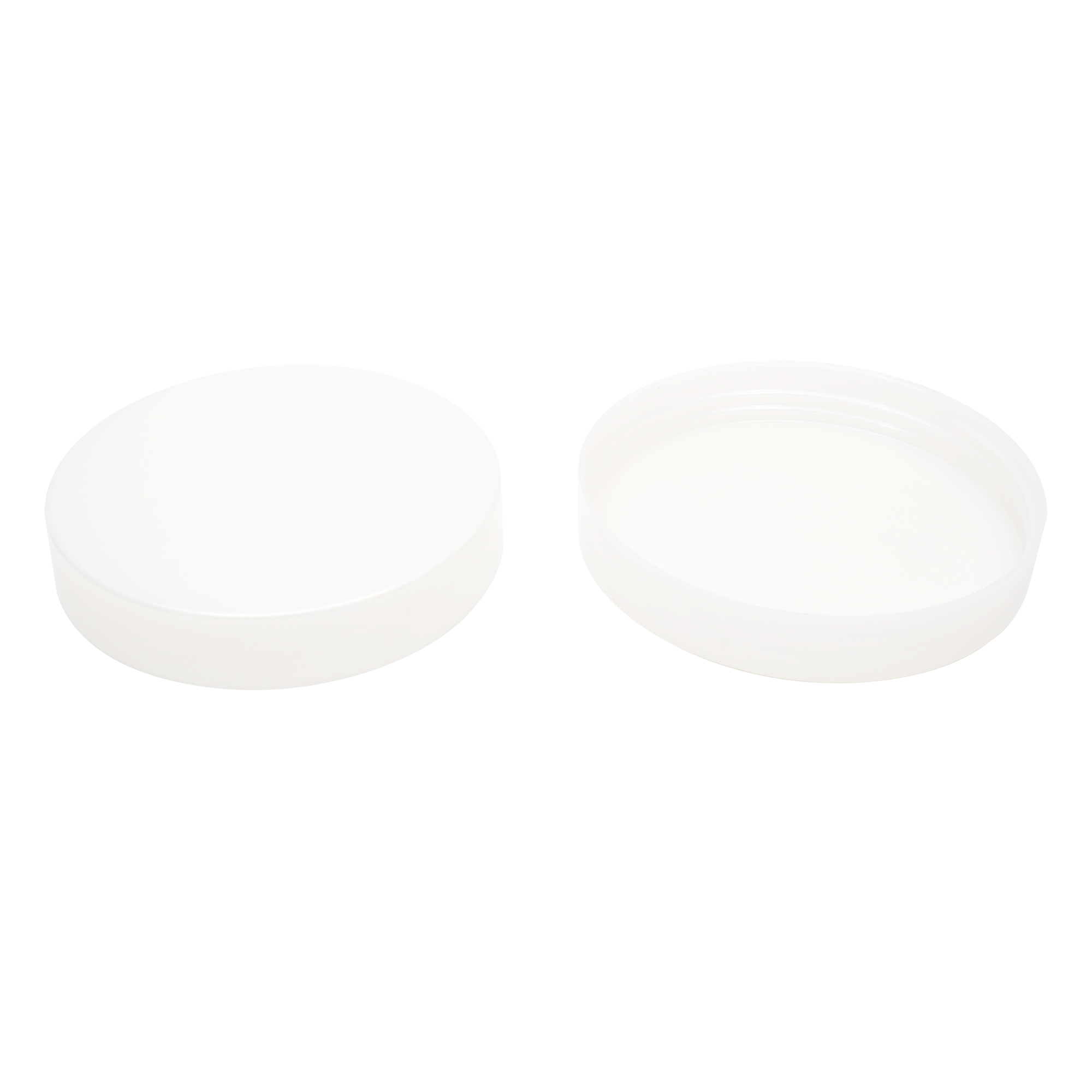 88mm White Plastic Cover with Smooth Surface for Bottle