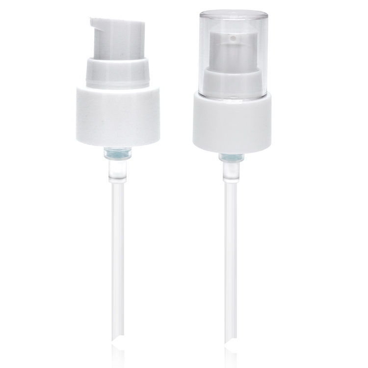 18mm outside Spring Package Cream Pump Plastic Half Cover