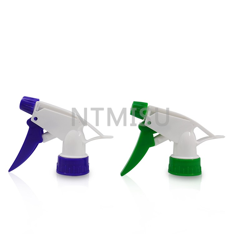 28 410 Colorful Simple Square Trigger Sprayer A Type Plastic Trigger Sprayer