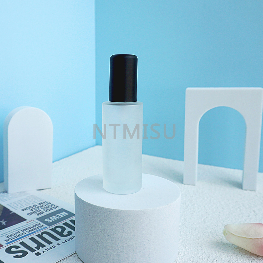 Newest High Quality 20 410 Frosted Black Plastic Fine Mist Sprayer Pump for Bottles