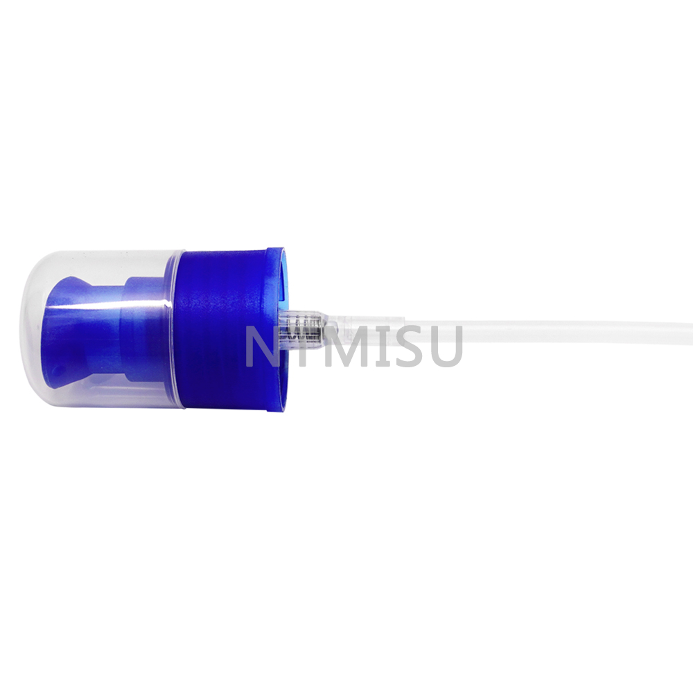 24 410 Blue Cream Pump for Cosmetic Packing