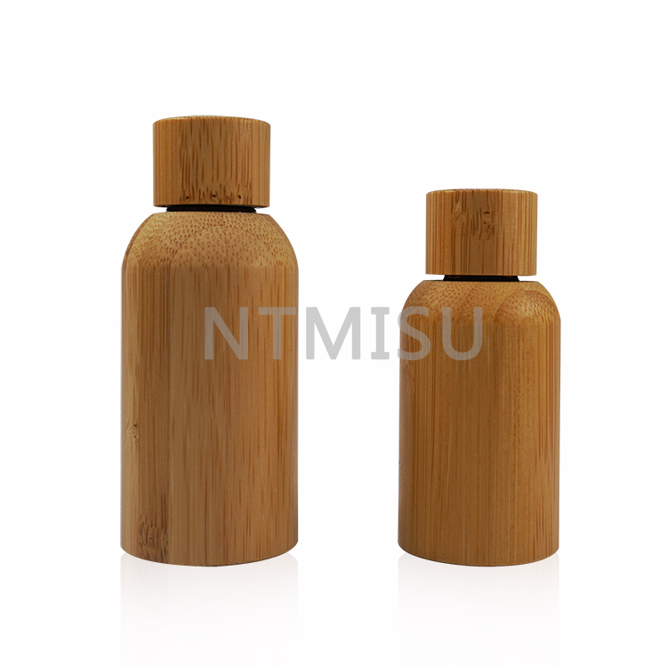 High End Eco Friendly Natural Dropper Bottle with Bamboo Shell