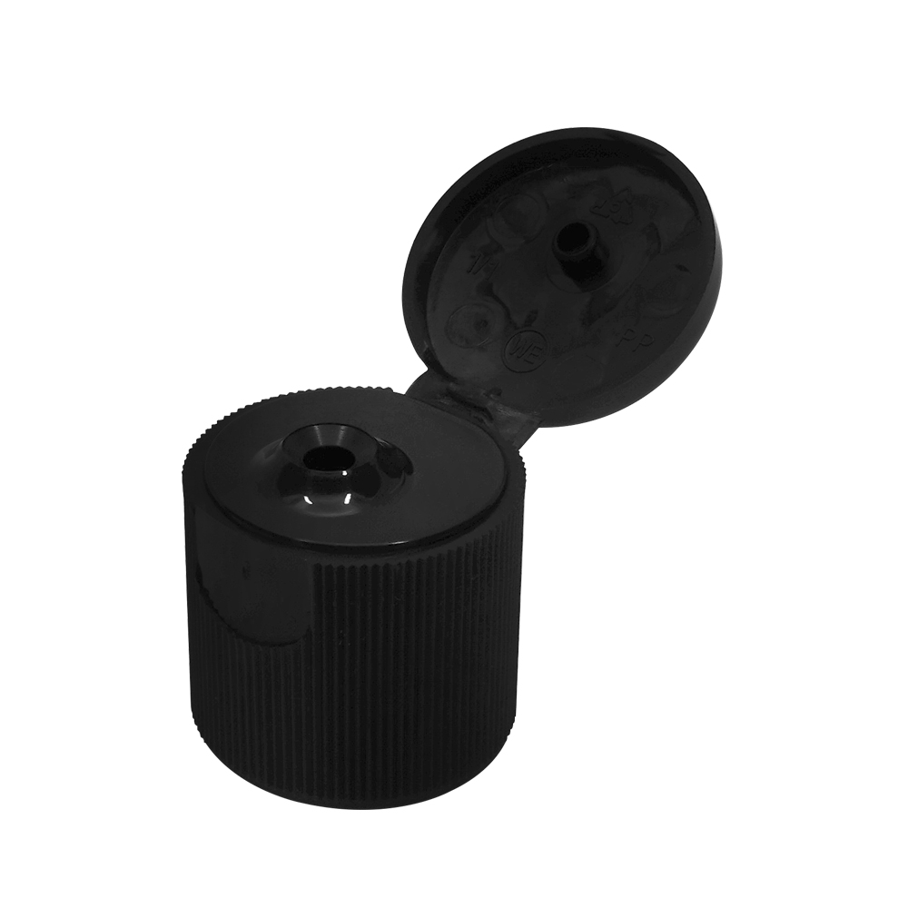 Wholesale 28 410 Black Plastic Flip Top Cap for Cleaner