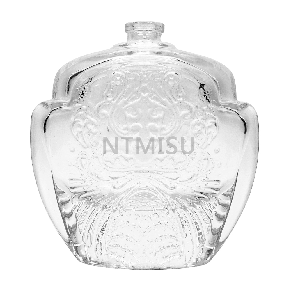 Luxury Clear 85ml Empty Perfume Glass Bottle