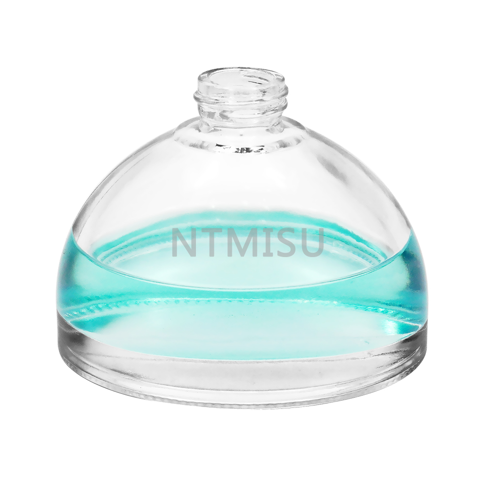 Irregular Shape Clear 70ml Empty Perfume Glass Bottle