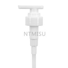 32 410 White Screw Smooth Plastic Lotion Pump for Cosmetic Bottle