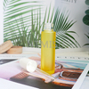 30ml Yellow Frosted Glass Bottle With White Locked Press Dropper