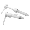38 410 White Plastic Syrup Pump for Chocolate Dispensing