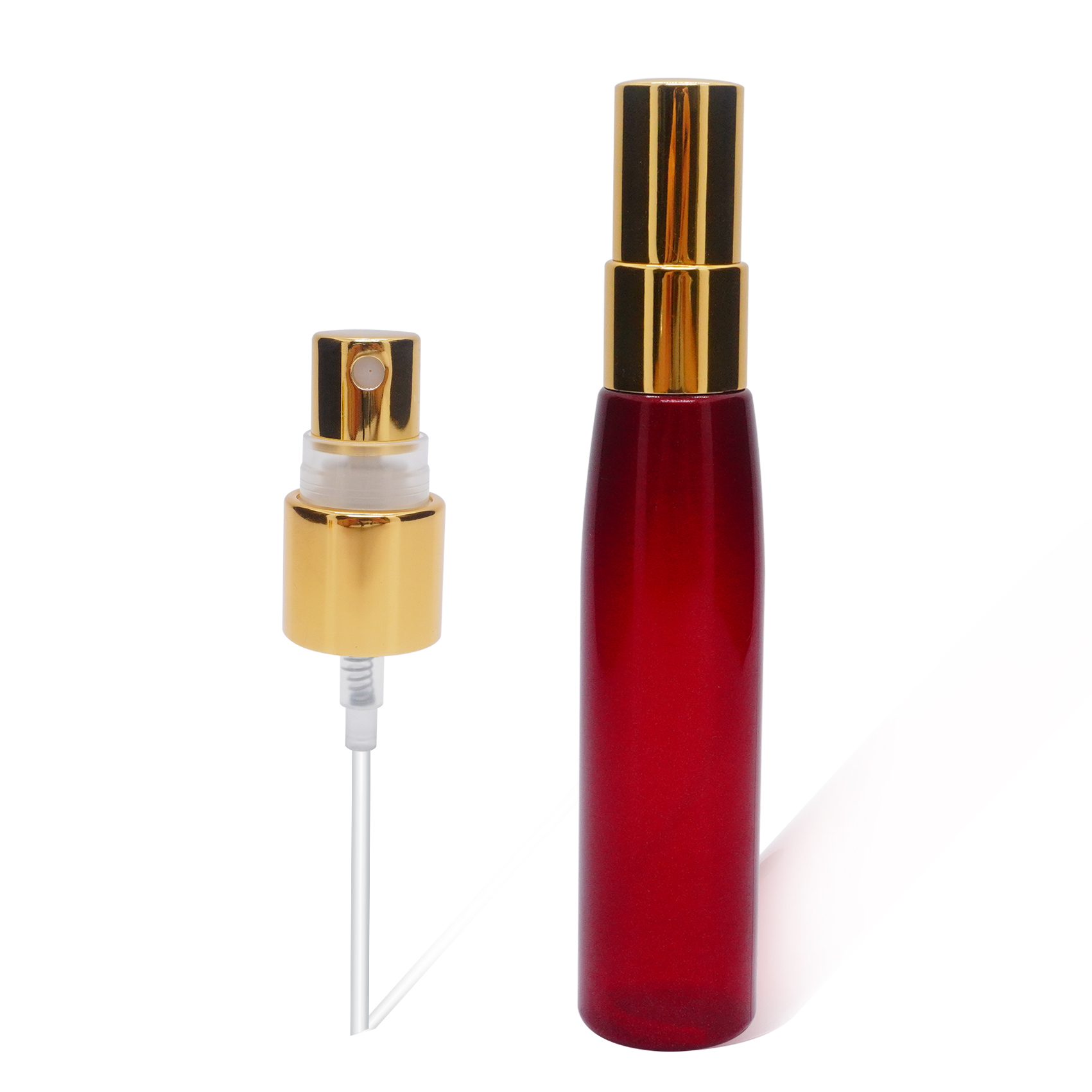 Luxury Gold Aluminum Plastic Fine Mist Sprayer