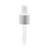 13 415 White Plastic Dropper for 30ml Glass Bottle