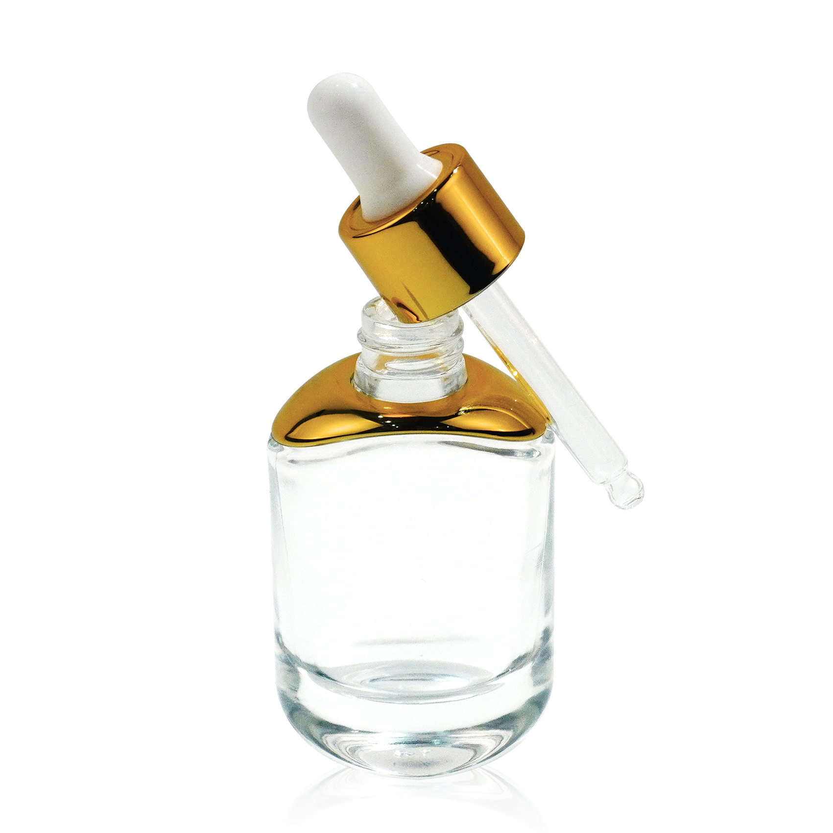 30ml Glass Essential Oil Bottle with Aluminum Dropper