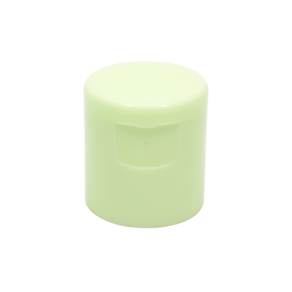 24 410 Light Green Flip Top Cap for Bottle