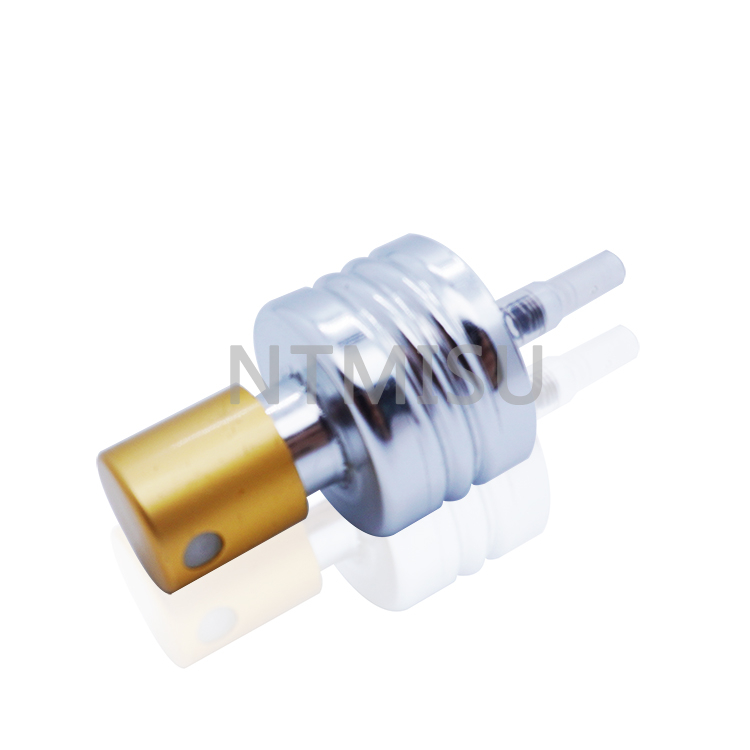 Shiny Golden Silver Mist Sprayer Thread Surface