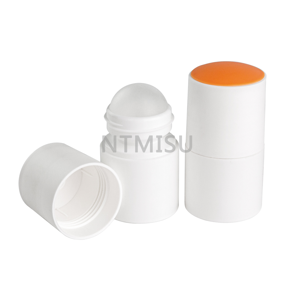 50ml Plastic Roll on Bottle for Cosmetic Packing