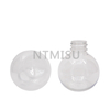 100ml Spherical Transparent PET Plastic Bottle 