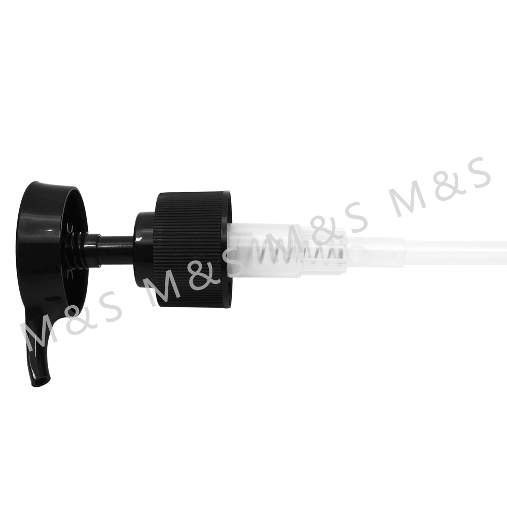 28 410 Hot Sale Black Lotion Pump For Shampoo Bottle