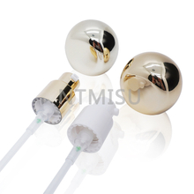 18 410 Oval Shape Luxury Gold Cream Pump Treatment Pump for Cosmetic 