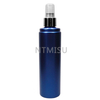 Hot selling 20/410 shiny sliver plastic fine mist spray with half cover
