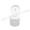18mm Factory White Flip Top Cap with Screw Closure