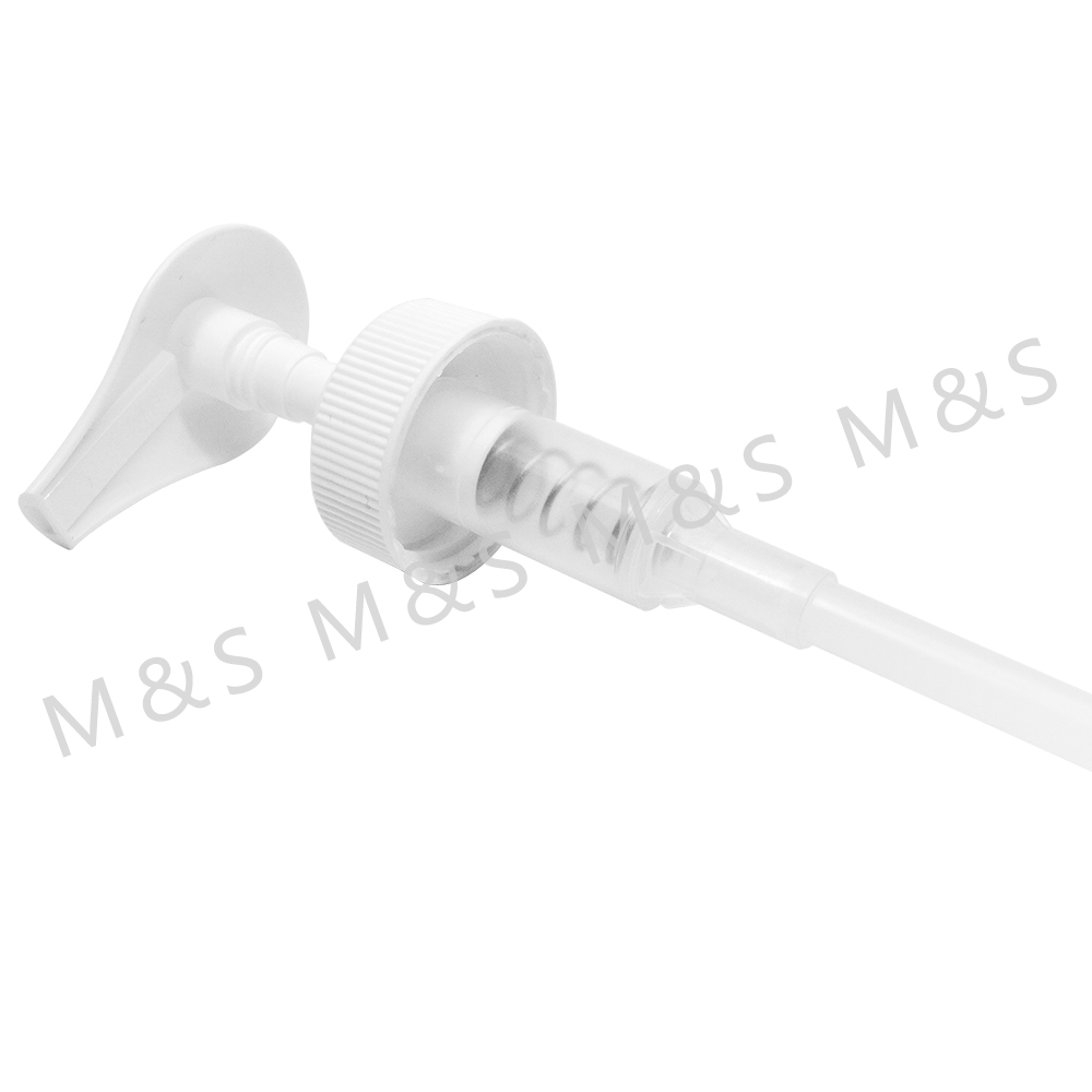 28 400 up and down lock white plastic screw lotion pump