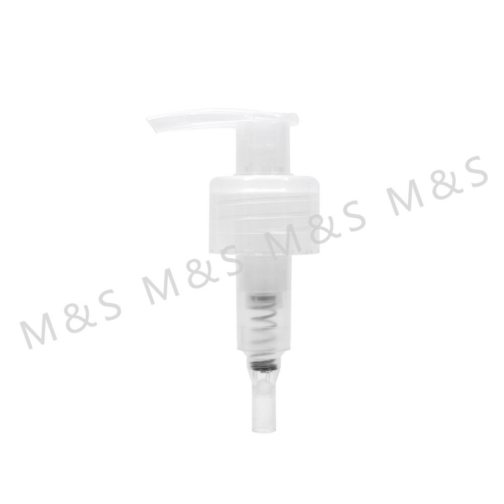 28 410 Transparent Press Type Lotion Pump