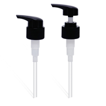 28mm Plastic Black Lotion Pump Dispenser