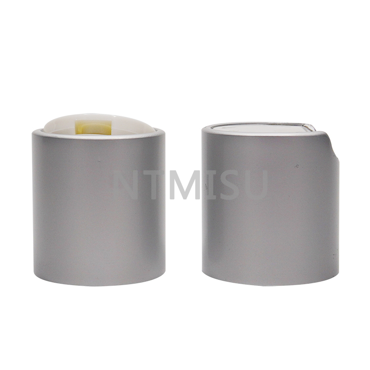Professional Manufacture 20 410 Matte Silver Aluminum Screw Disc Top Cap