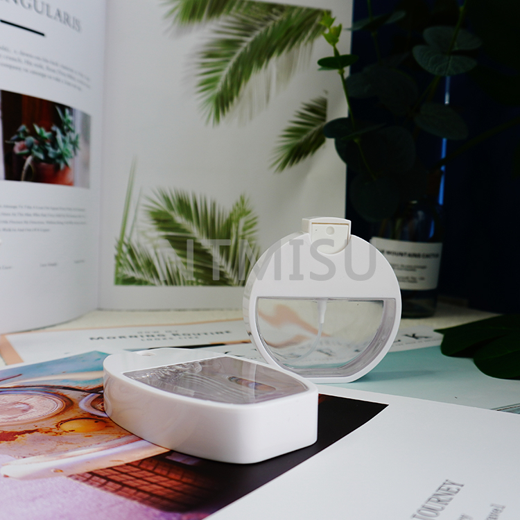 30ml 40ml Card Spray Bottle Round Oval Mist Spray Transparent Portable Separate Bottling