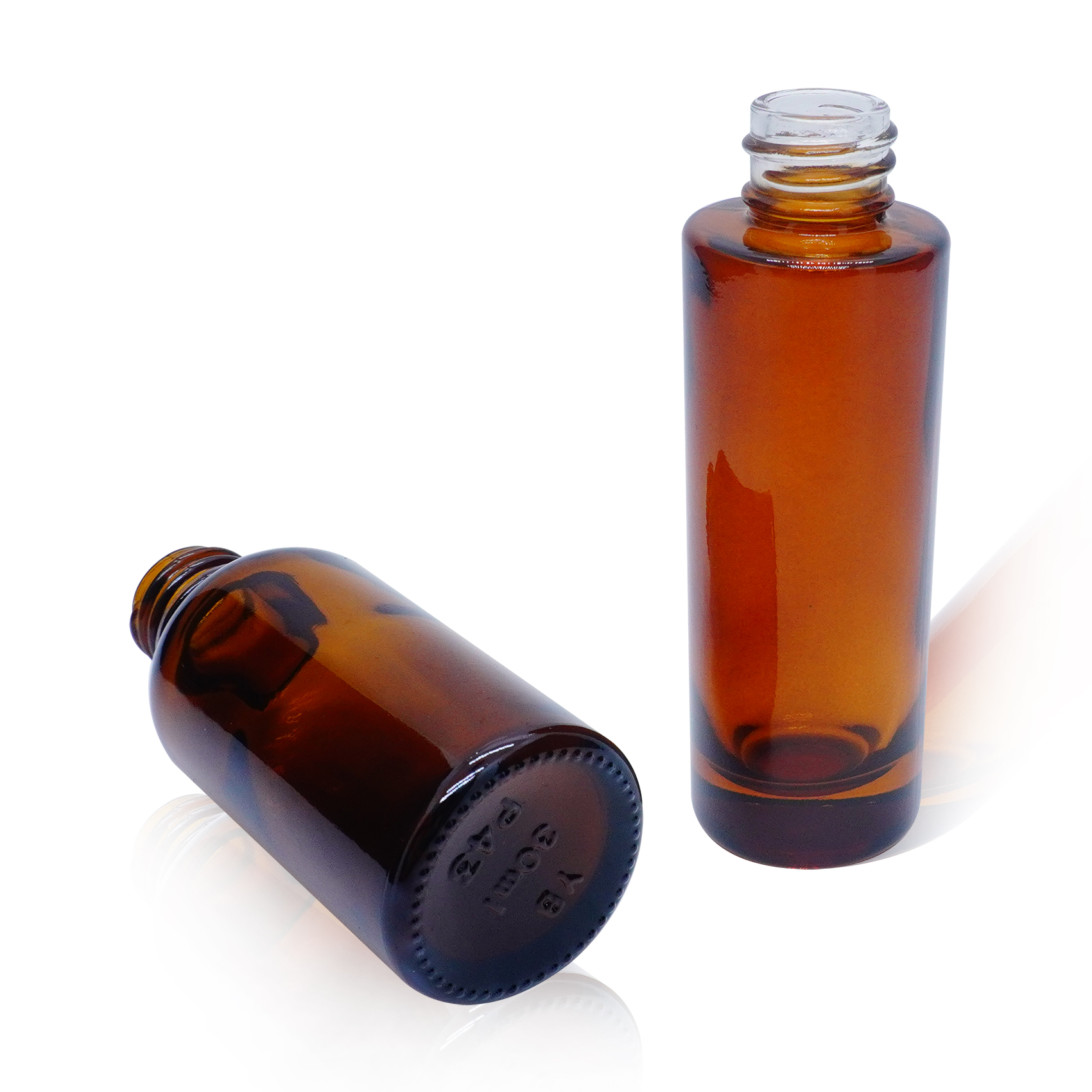 30ml Glass Dropper Essential Oil Bottle Flat Shoulder Bottle Boston Bottle