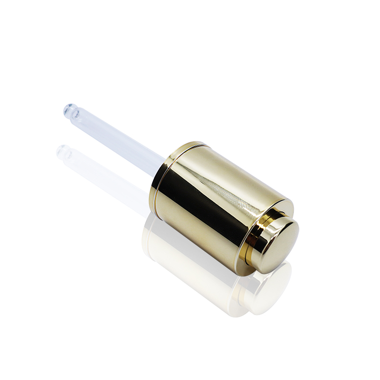 Aluminum Gold Push Button dropper