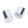 Shiny Silver Aluminium Plastic Screw Cap