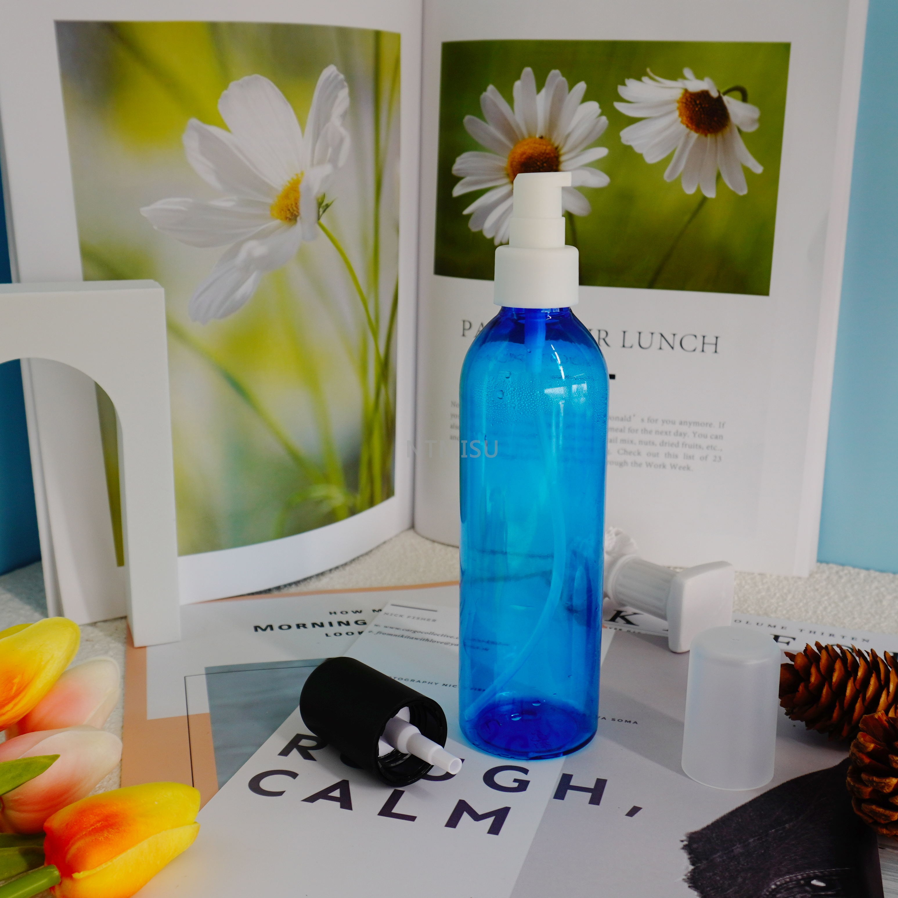 High Quality 24mm 400 Frosted Black Treatment Spray Pump For Liquid Soap