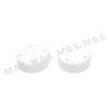 28mm 38mm White Screw Cap with Hole