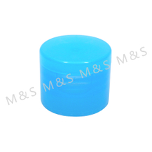 24 410 Blue Plastic Screw Flip Top Cap for Bottle