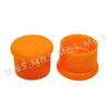 20 410 Orange Plastic Smooth Round Screw Flip Top Cap for Bottle