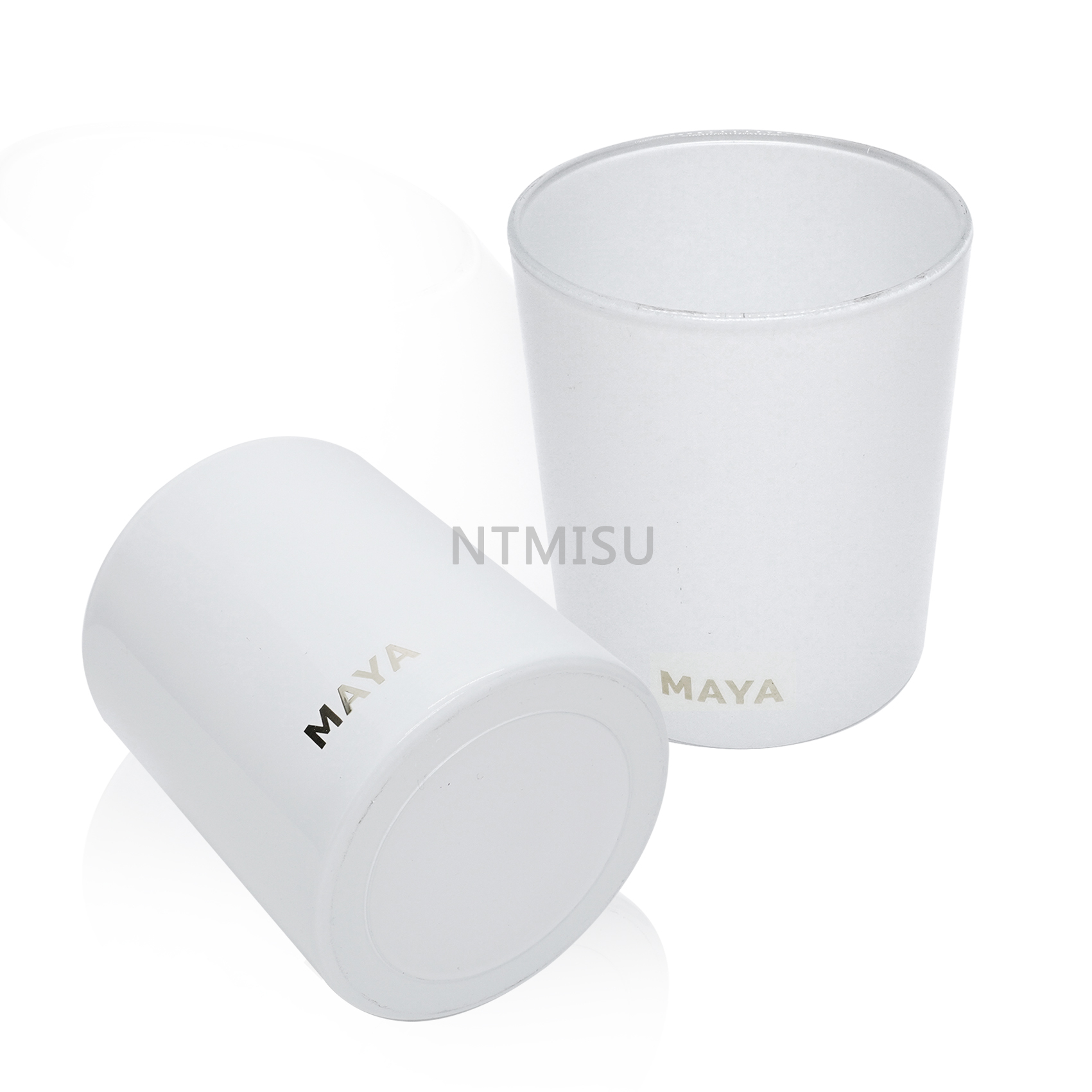 Wide Mouth Empty Candle Container Glass Jar Scented Candle for Home Decor Wedding