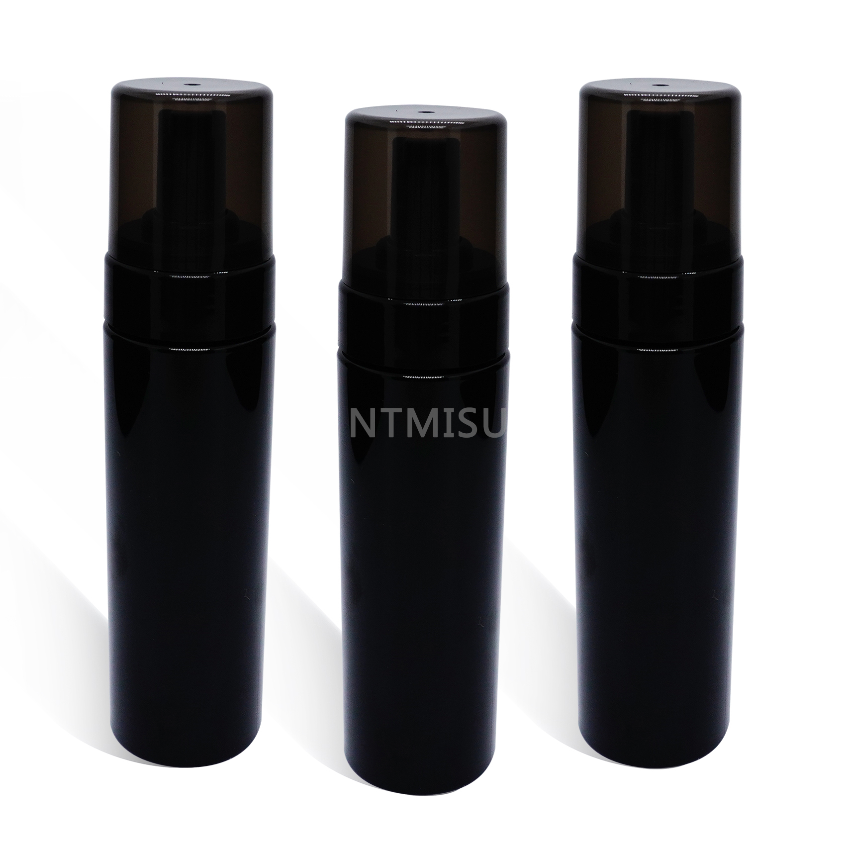 200ml Black Plastic Foam Bottle 