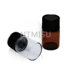 Amber Mini Glass Sample Bottle