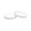 67mm White Plastic Smooth Round Screw Top Cap for Bottle