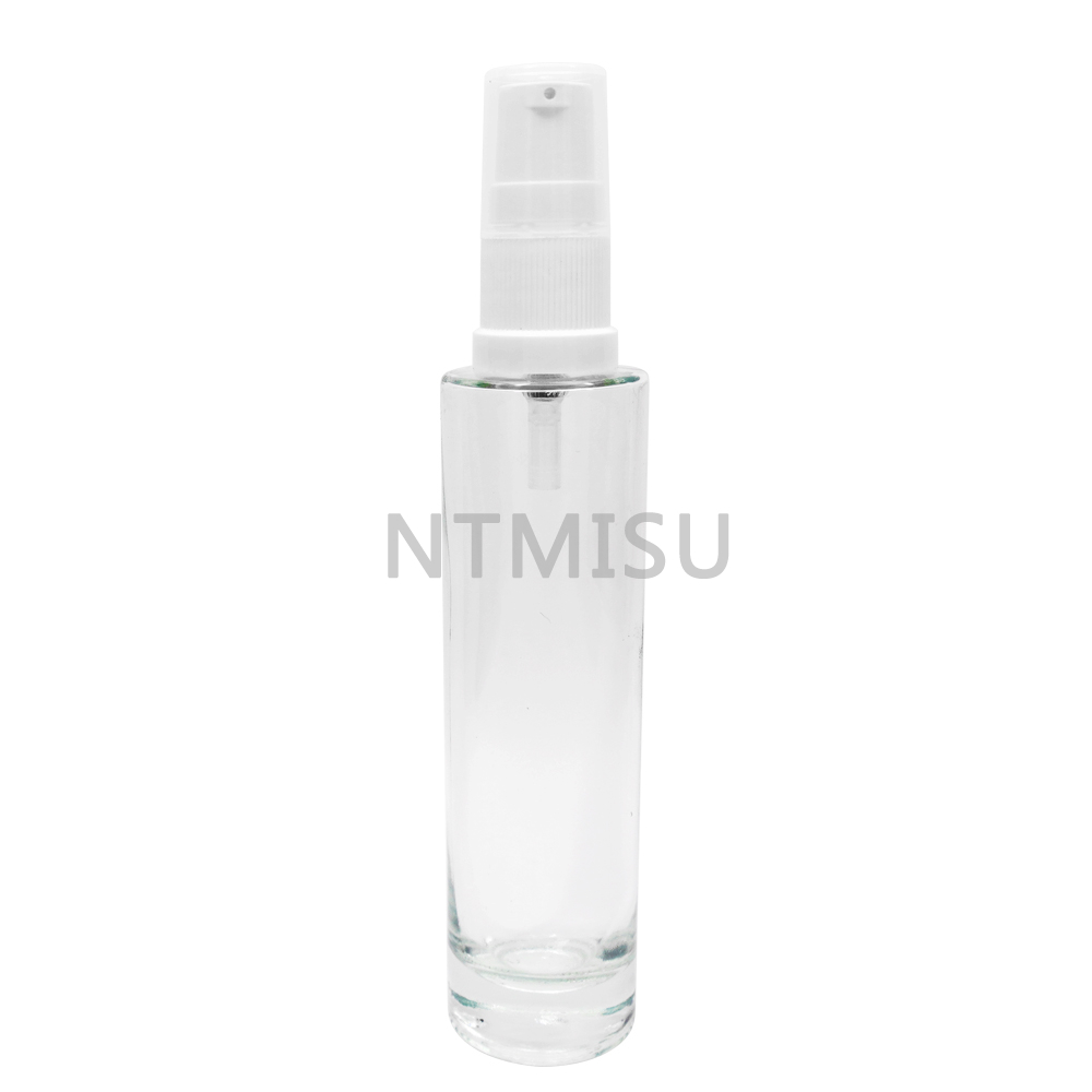 18 415 White Treatment Pump for Cosmetic Bottle
