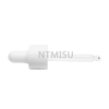 20mm White Regular Silicone Dropper for Bottle