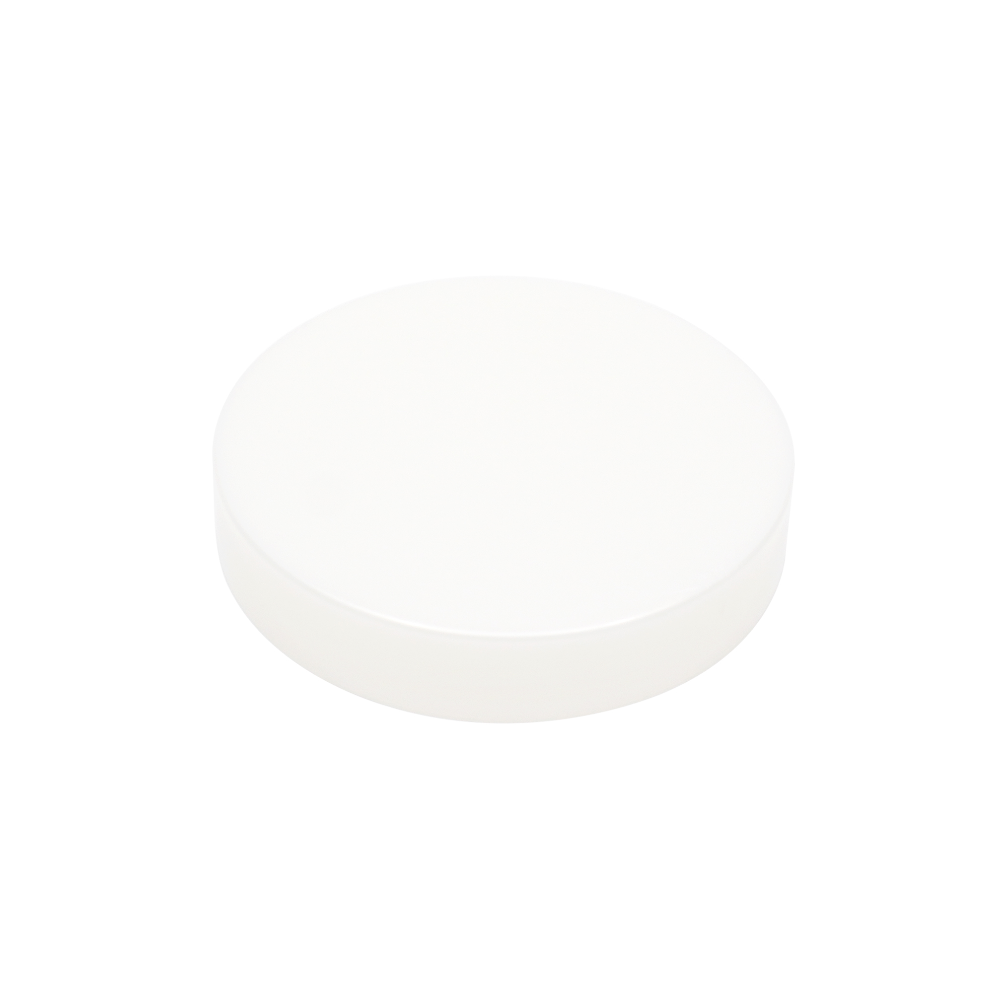 88mm White Plastic Cover with Smooth Surface for Bottle