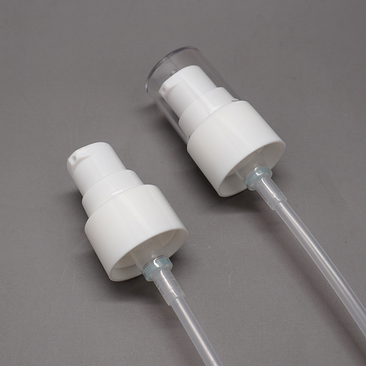 18mm outside Spring Package Cream Pump Plastic Half Cover