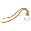 12ml Empty Hanging Car Perfume Glass Bottle with Wood Cap
