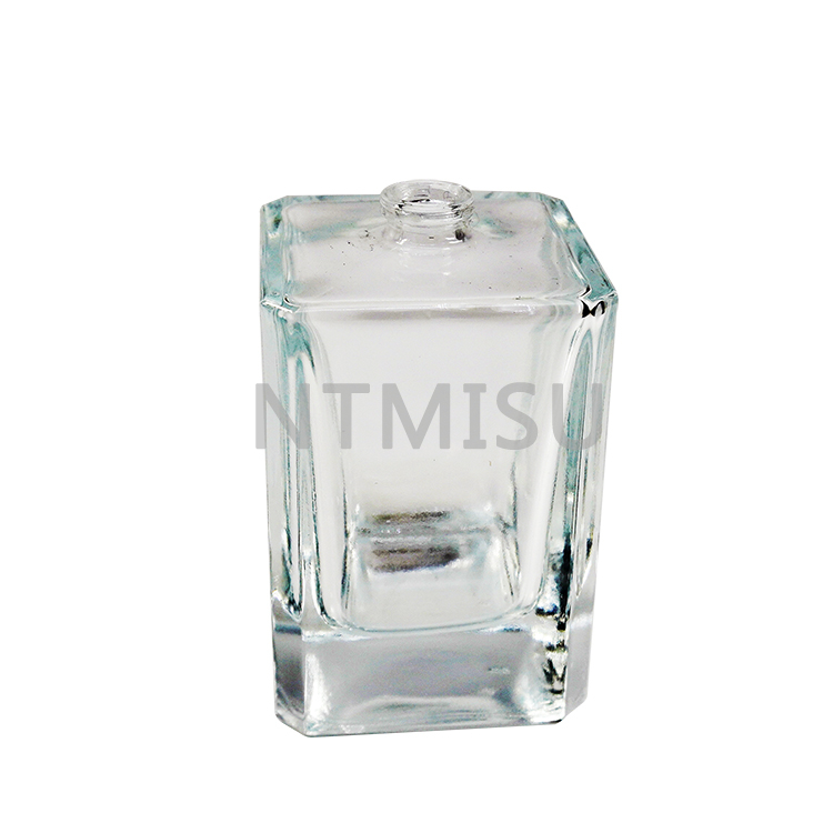 100ml New Square Thick-walled Transparent Perfume Bottle