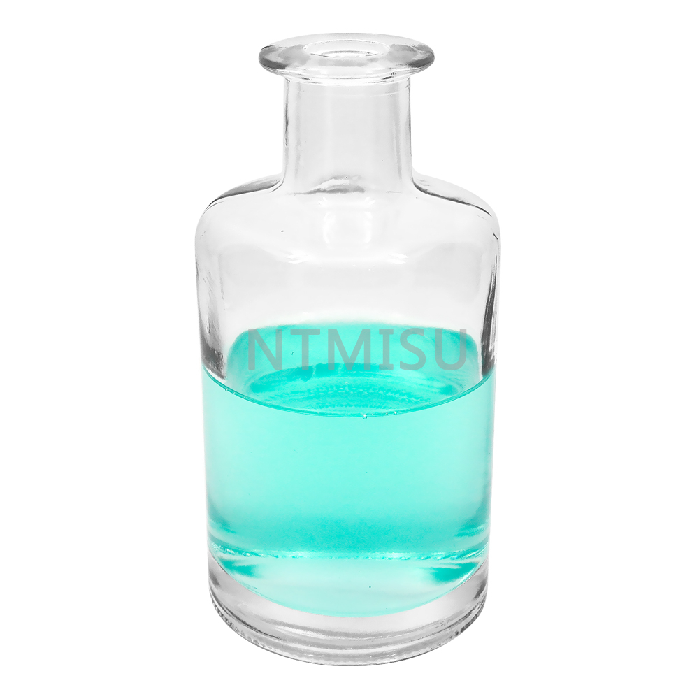 Factory Direct Transparent Large Volume Round 250ml Empty Perfume Glass Bottle