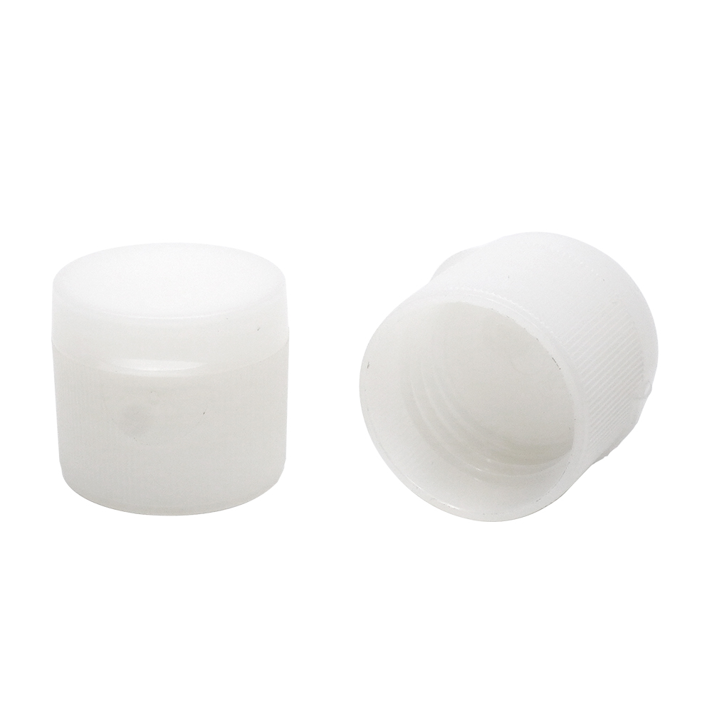 24 410 PP Plastic Flip Top Cap for Cleanser Essence