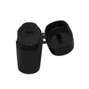 High Quality Black Oval Flip Top Cap for Cosmetic Bottle