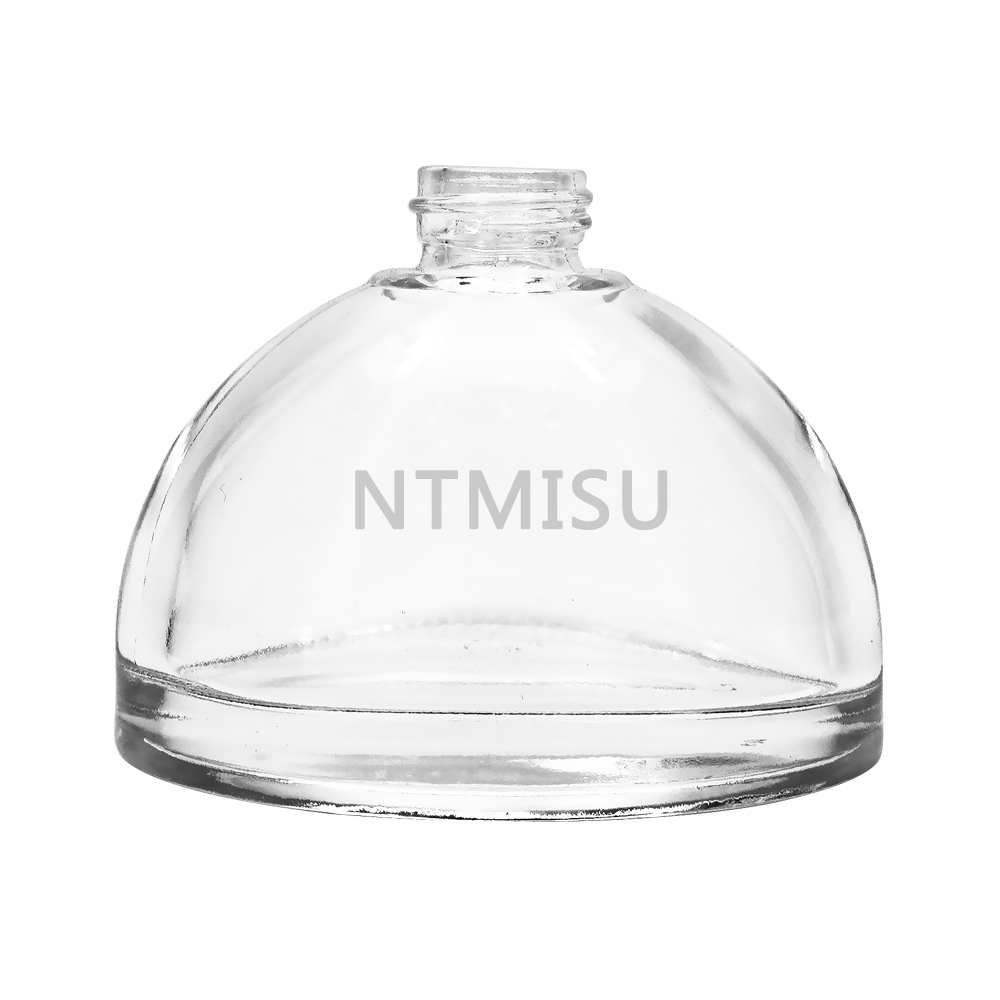 Irregular Shape Clear 70ml Empty Perfume Glass Bottle